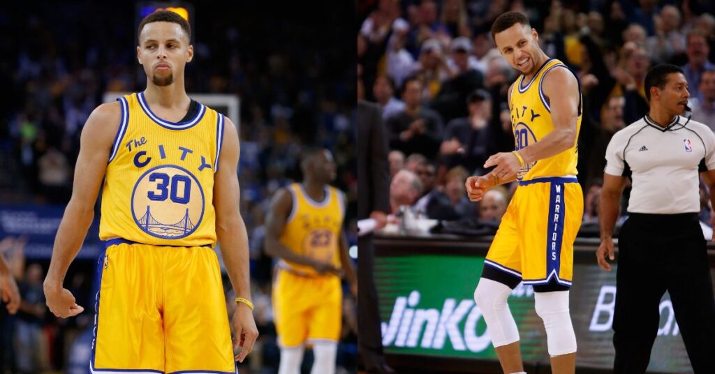 Why does Stephen Curry look shorter