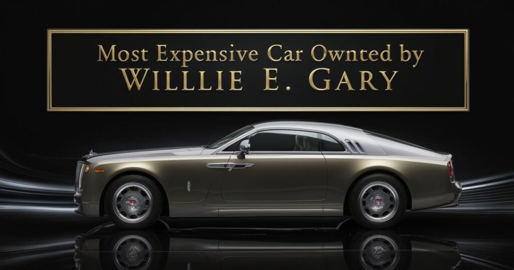 Most Expensive Car Owned By Willie E. Gary
